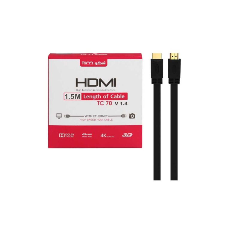 کابل HDMI تسکو مدل70 TCبه طول 1.5 متر