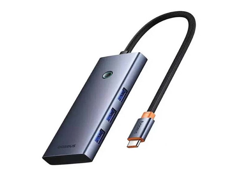هاب 5 پورت USB-C بیسوس مدل UltraJoy Series BS-OH149