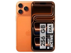 گوشی موبایل اپل مدل iPhone 17 Pro Max ZAA تک سیم کارت + eSim ظرفیت 256 گیگابایت و رم 12 گیگابایت - نات اکتیو  بدون گارانتی و کد ریجستری