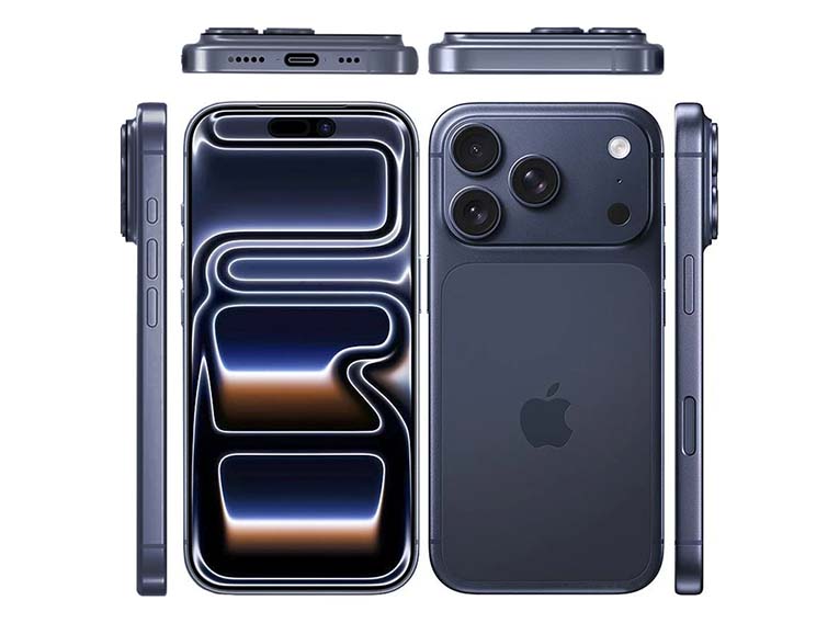 گوشی موبایل اپل مدل iPhone 17 Pro Max CH/A تک سیم کارت + eSim ظرفیت 256 گیگابایت و رم 12 گیگابایت – نات اکتیو باگارانتی و کد ریجستری